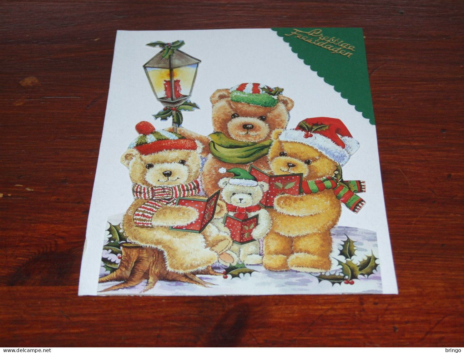 73337-      SELF-MADE CARD - BEREN / BEARS / BÄREN / OURS / ORSI / TEDDYBEARS - Speelgoed & Spelen