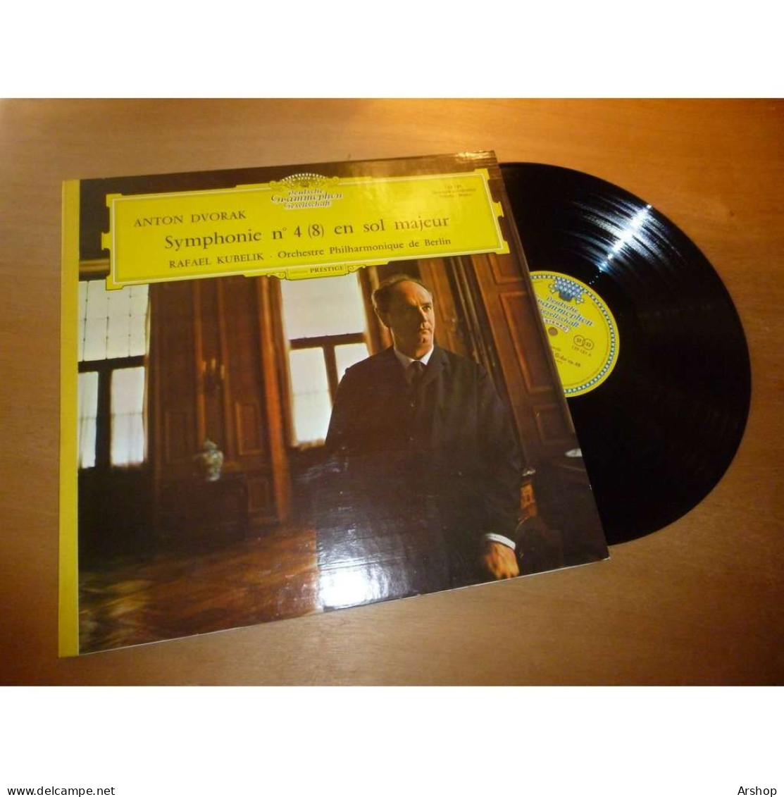 RAFAEL KUBELIK Symphony No.4 (8) En Sol Majeur DVORAK - DEUTSCHE GRAMMOPHON Tulip Lp 1966 - Classical