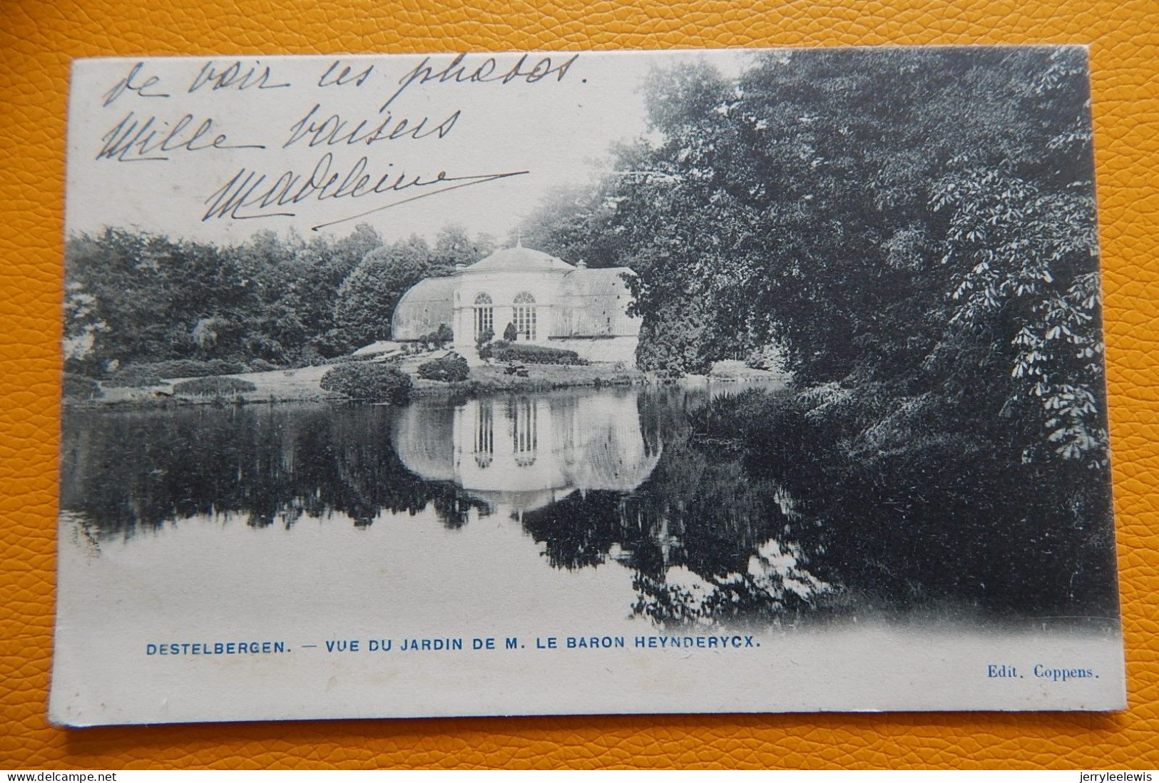DESTELBERGEN -  Zicht Op De Tuin Van Baron Heynderycx  - Vue Du Jardin De M. Le Baron Heynderycx  -  1906 - Destelbergen