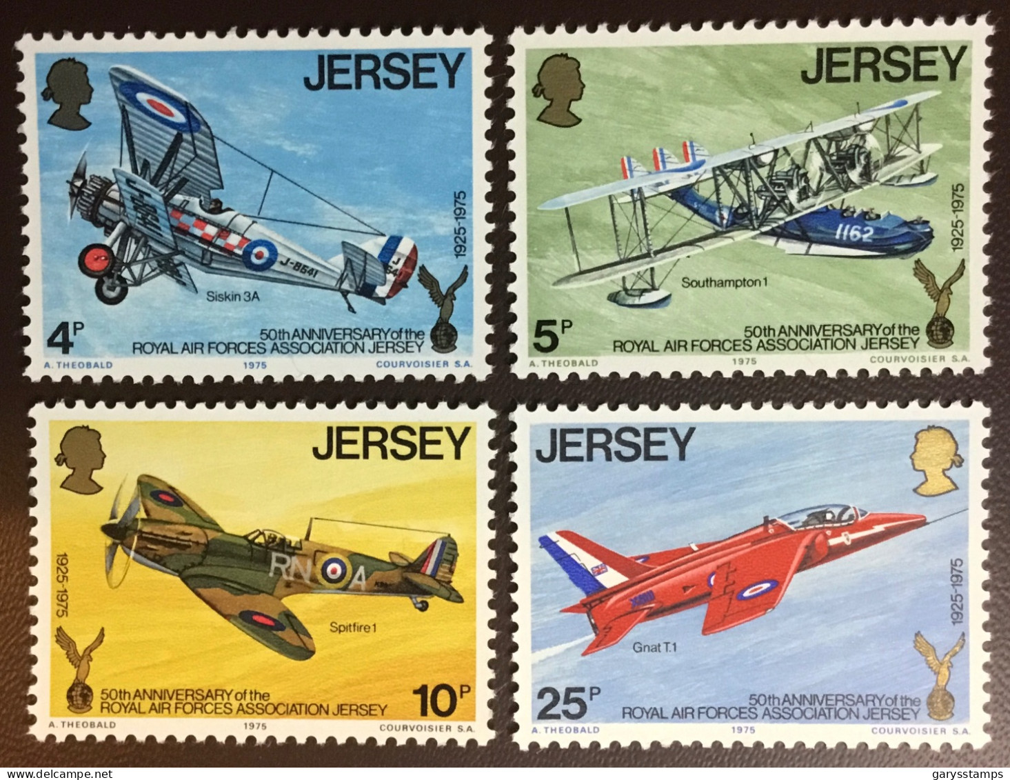 Jersey 1975 Air Forces Association Aircraft MNH - Jersey