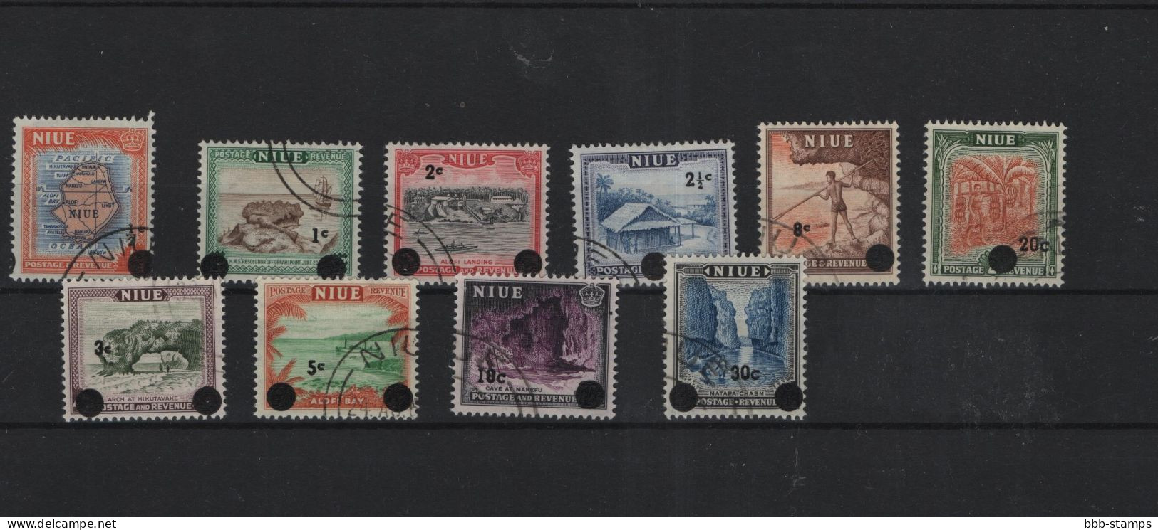 Niue Michel Cat.No. Used  87/96 - Niue