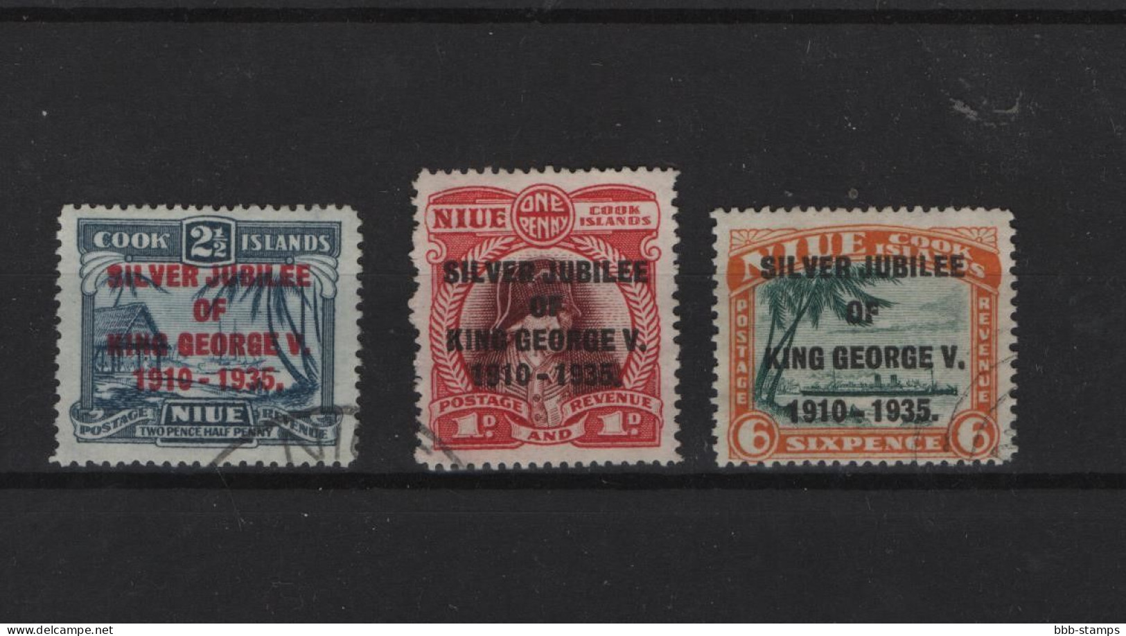 Niue Michel Cat.No. Used  52/54 - Niue