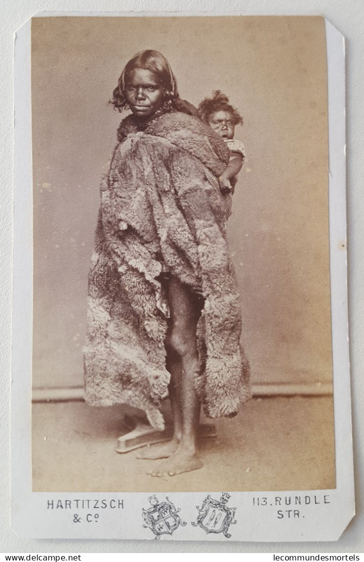 Aborigène CDV Circa1870 - Oceanía