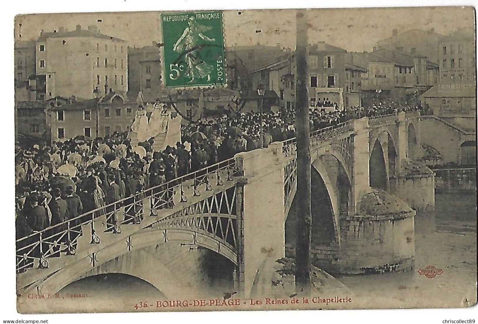 Carte Postale  :Bourg De Péage - Les Reines De La Chapellerie - Bourg-de-Péage