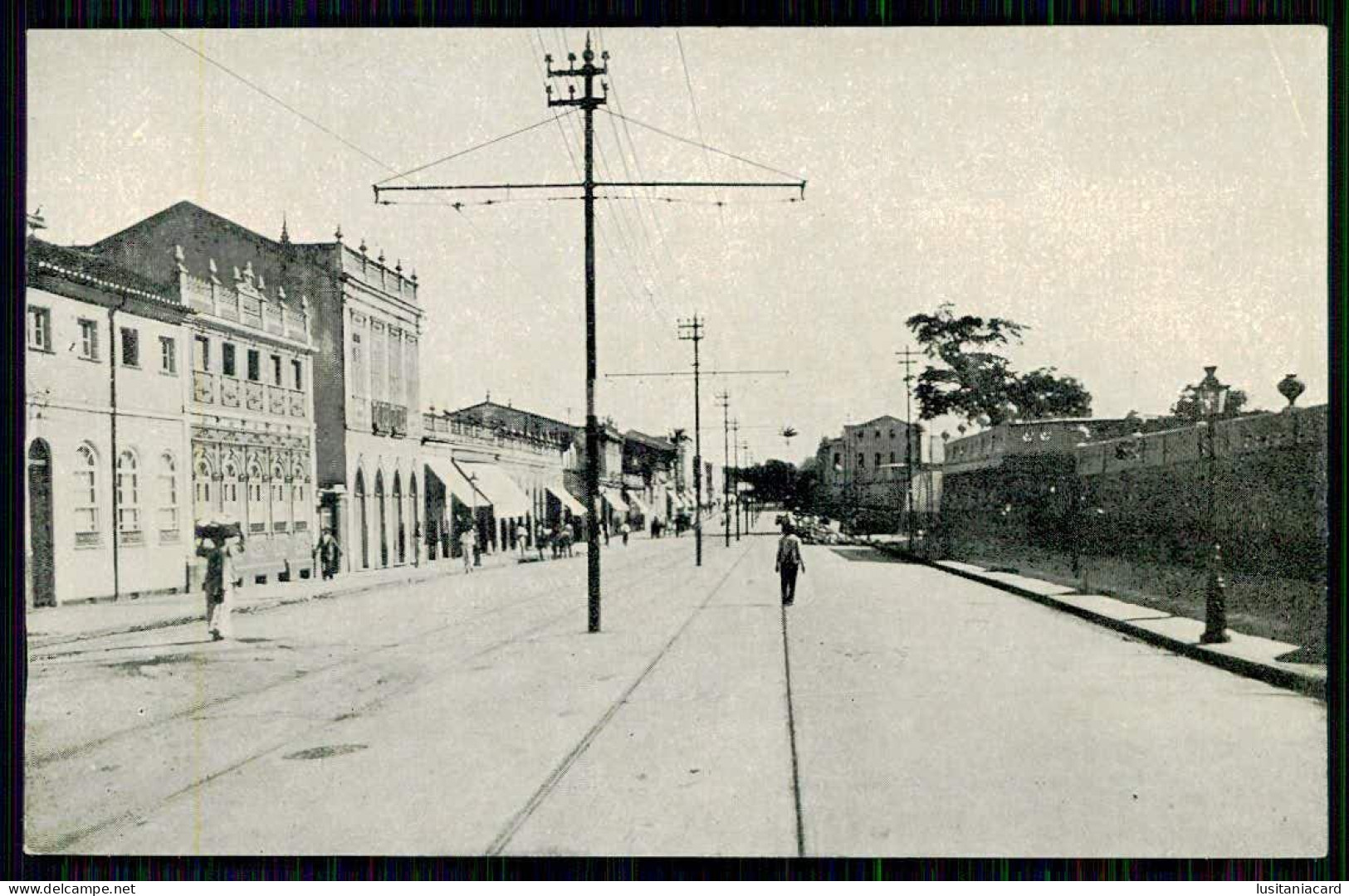 BAHIA -Avenida - Forte S. Pedro.  ( Ed. Almeida & Irmão)  Carte Postale - Salvador De Bahia