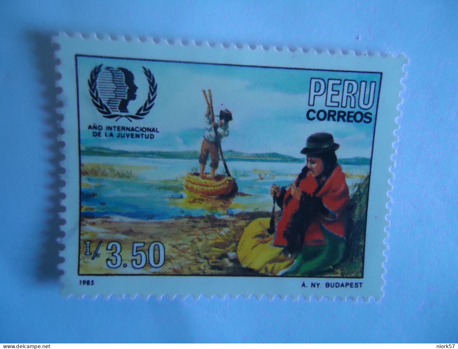 PERU MNH  STAMPS   PAINTING 1985 - Pérou
