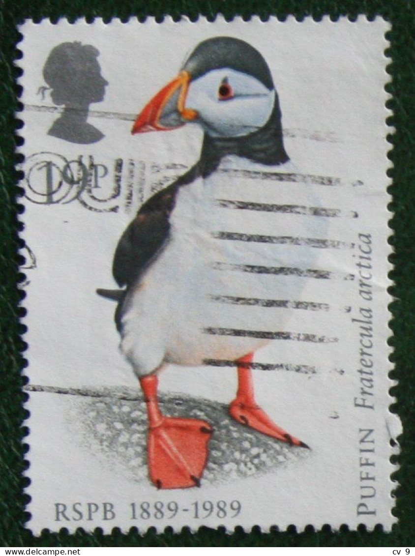 19P Bird Vogel Oiseau Pajaro (Mi 1185) 1989 Used Gebruikt Oblitere ENGLAND GRANDE-BRETAGNE GB GREAT BRITAIN - Usati