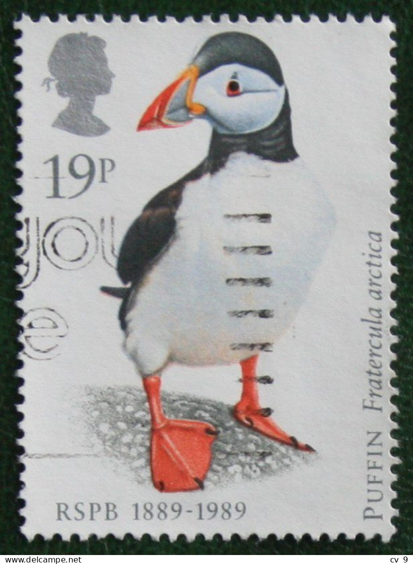 19P Bird Vogel Oiseau Pajaro (Mi 1185) 1989 Used Gebruikt Oblitere ENGLAND GRANDE-BRETAGNE GB GREAT BRITAIN - Oblitérés