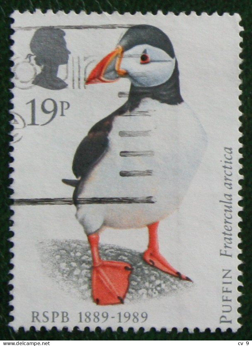 19P Bird Vogel Oiseau Pajaro (Mi 1185) 1989 Used Gebruikt Oblitere ENGLAND GRANDE-BRETAGNE GB GREAT BRITAIN - Gebruikt