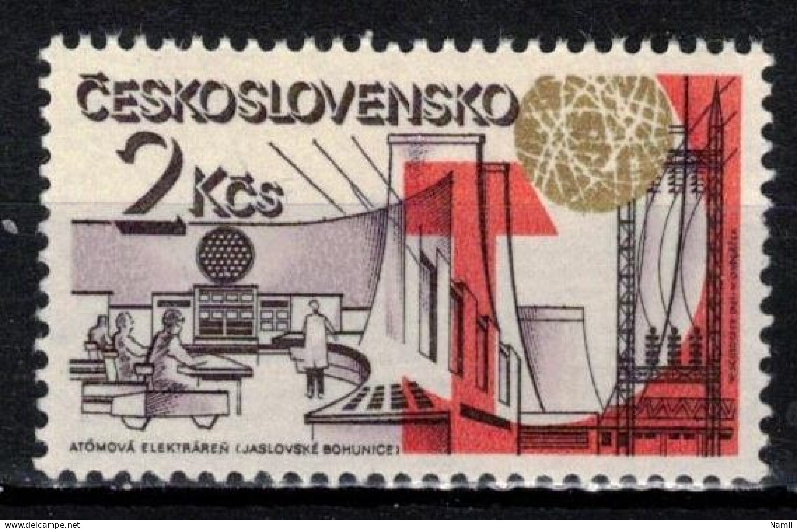 ** Tchécoslovaquie 1981 Mi 2621 (Yv 2444), (MNH)** Type IV - Unused Stamps
