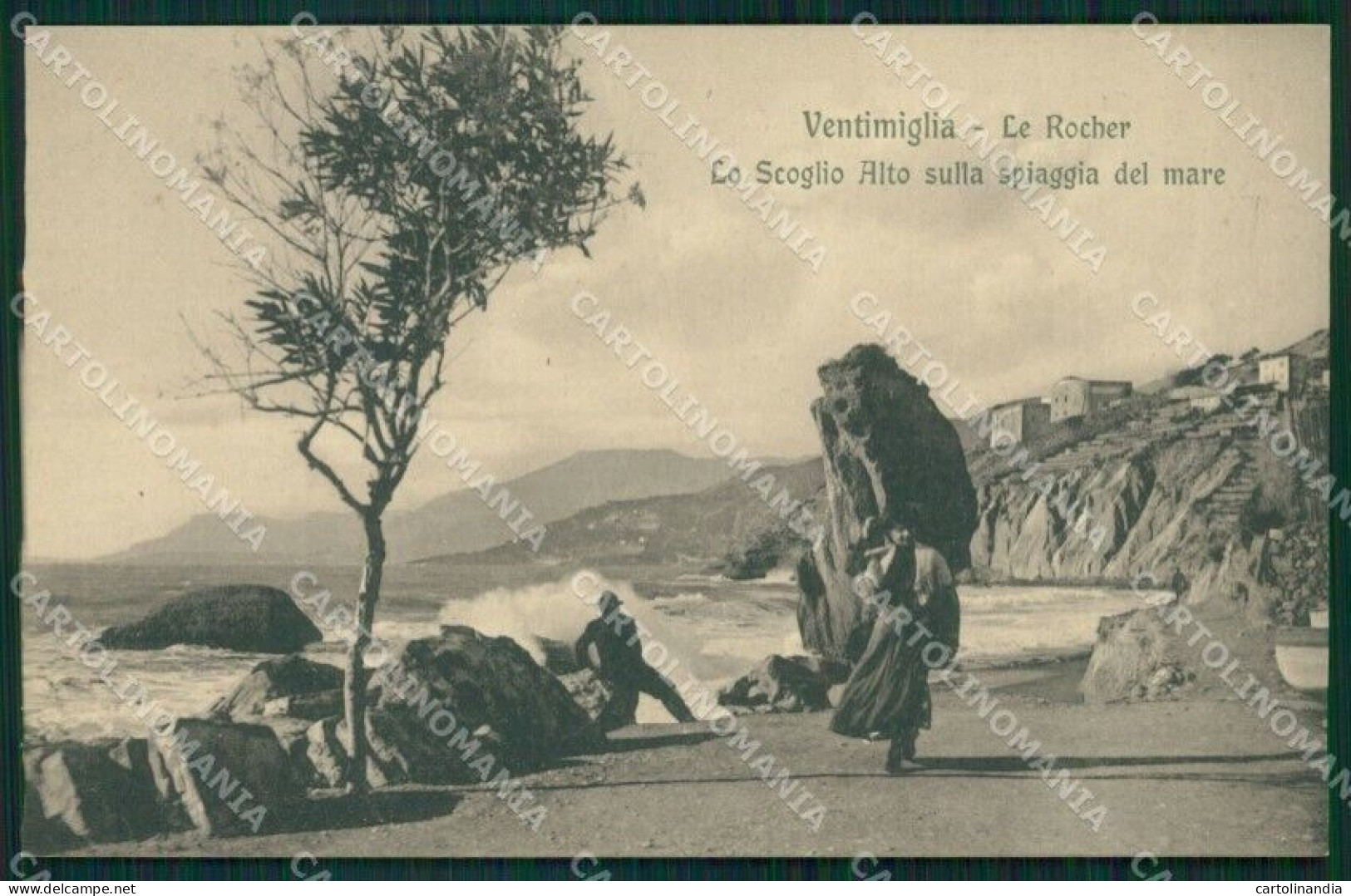 Imperia Ventimiglia Scoglio Alto Cartolina MT3664 - Imperia