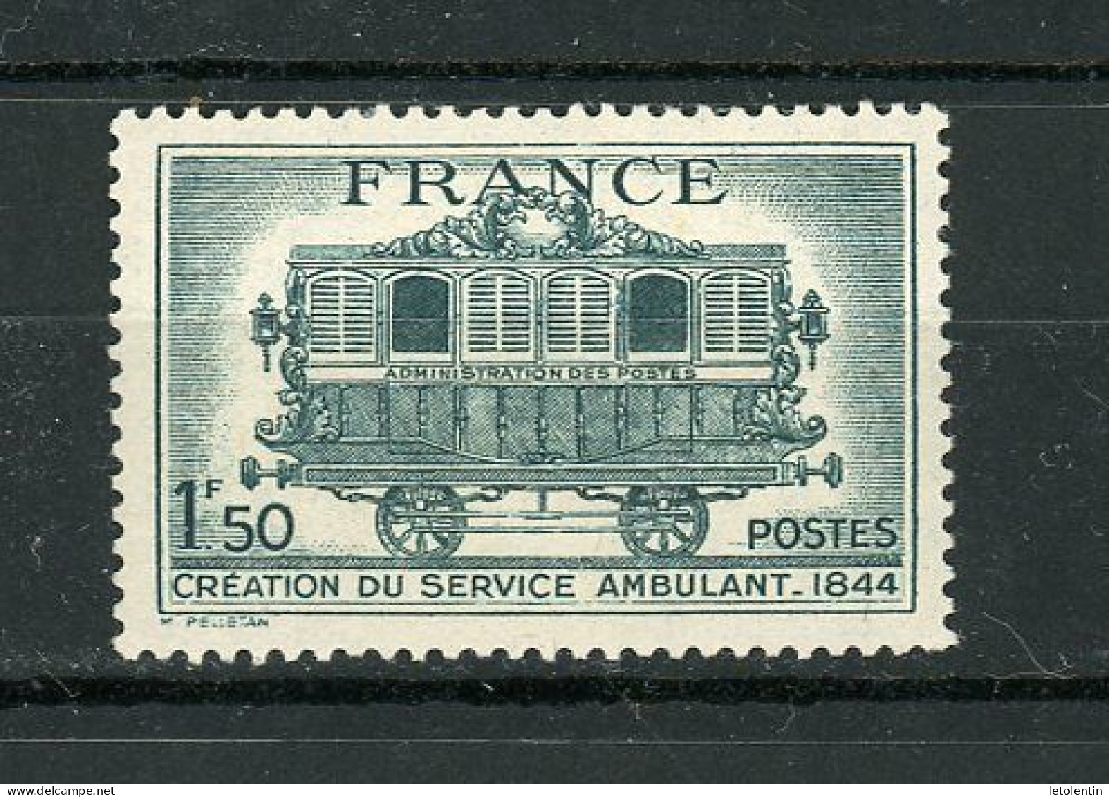 FRANCE - SERVICE POSTAL AMBULANT - N° Yvert 609* - Unused Stamps