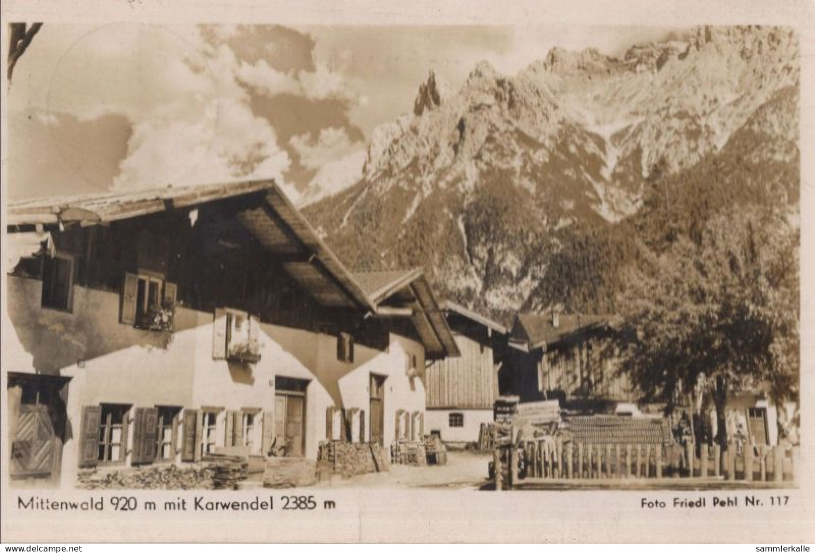 134099 - Mittenwald - Mit Karwendel - Mittenwald