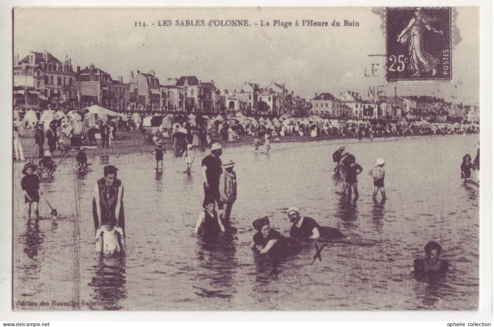 France - 85 - Les Sables D'Olonne - La Plage à L'heure Du Bain - 6466 - Autres & Non Classés