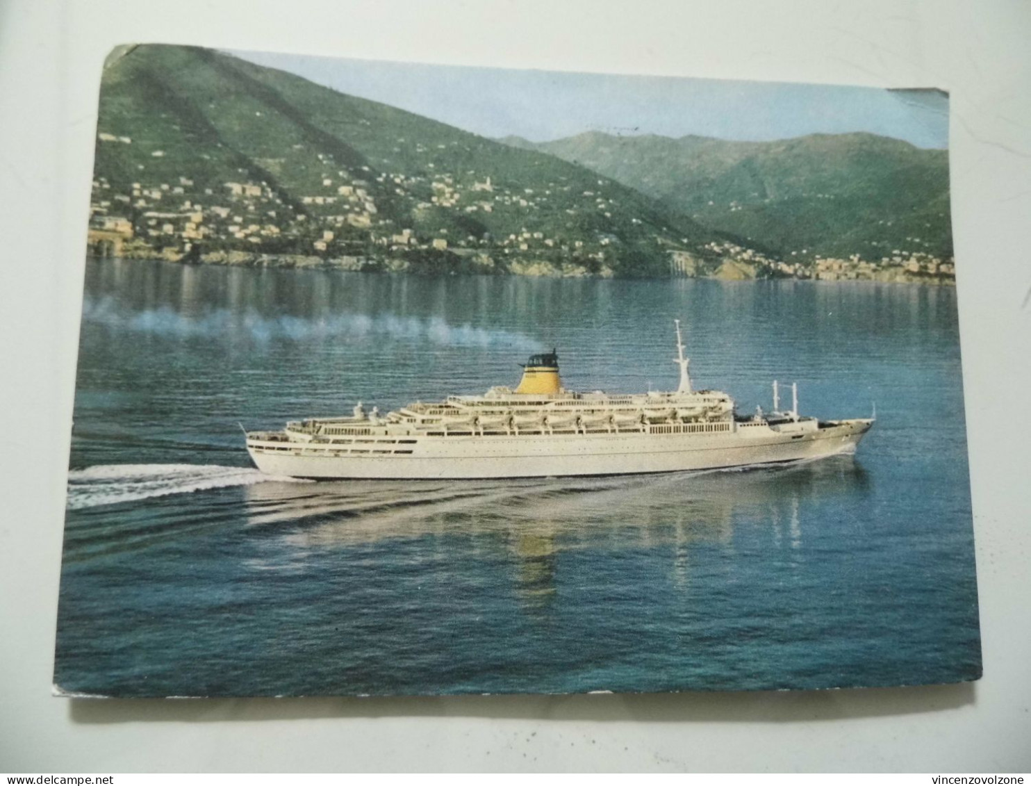 Cartolina Viaggiata "LLYOD TRIESTINO - TRIESTE  GUGLIEMO MARCONI" 1964 - Paquebots