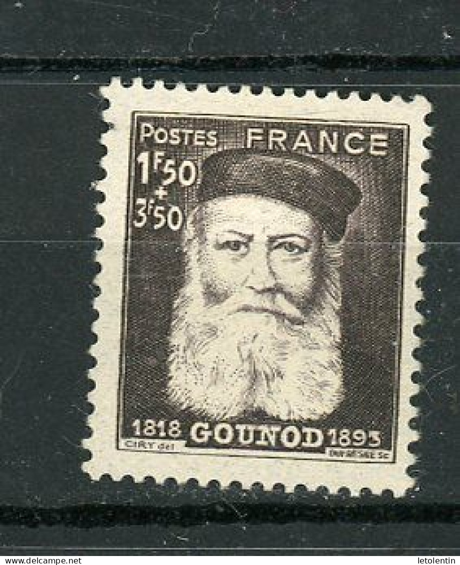 FRANCE -  C. GOUNOD - N° Yvert 601 * - Unused Stamps