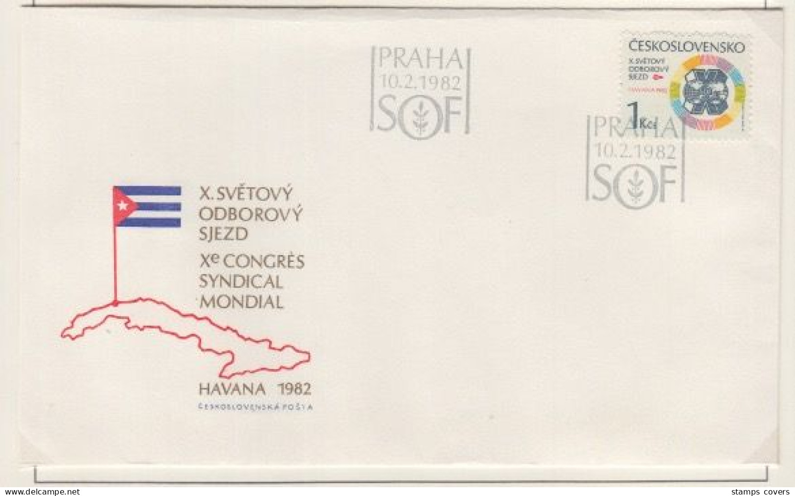 CESKOSLOVENSKO FDC MICHEL 2655/2659 Transports - FDC