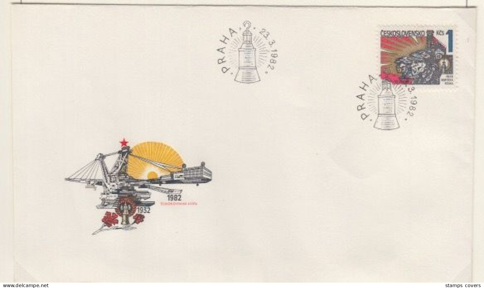 CESKOSLOVENSKO FDC MICHEL 2655/2659 Transports - FDC