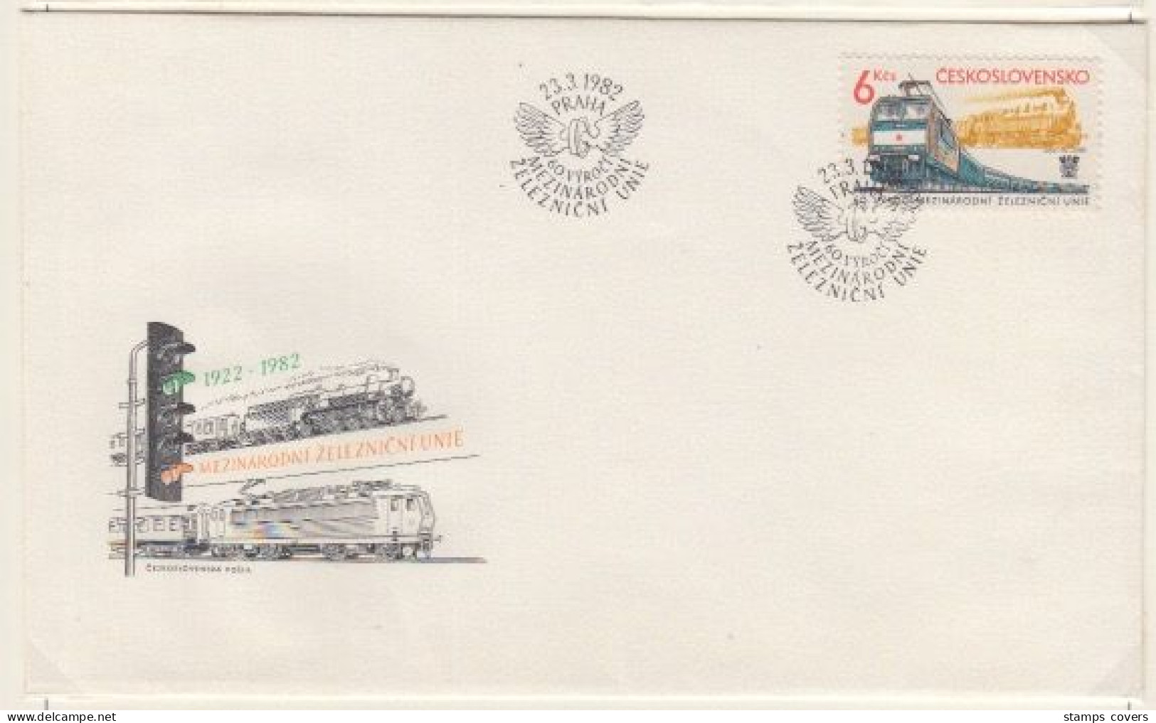 CESKOSLOVENSKO FDC MICHEL 2655/2659 Transports - FDC