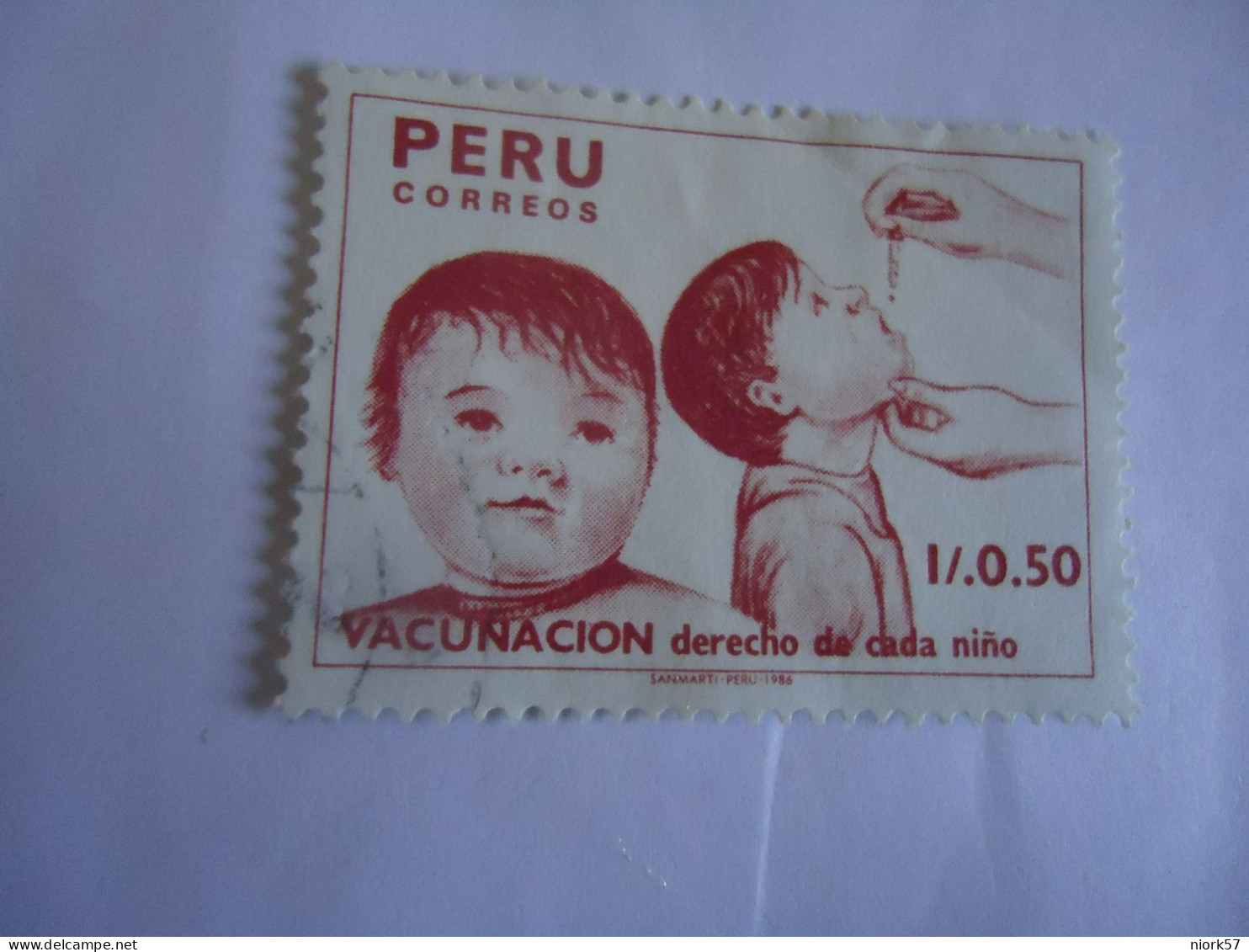 PERU USED  STAMPS  MEDICALCHILDREN - Peru