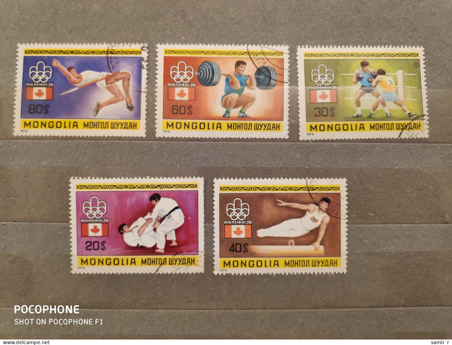 1976	Mongolia	Sport  (F87) - Mongolië