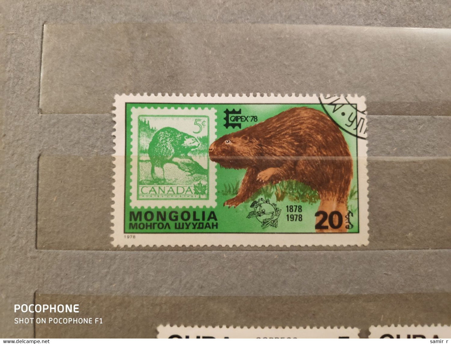 1978	Mongolia	Animals (F87) - Mongolia