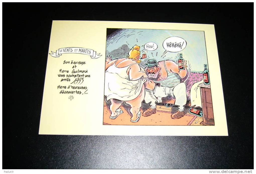1 Carte Postale Guilmard Pub Exposition 1993 - Cartoline Postali