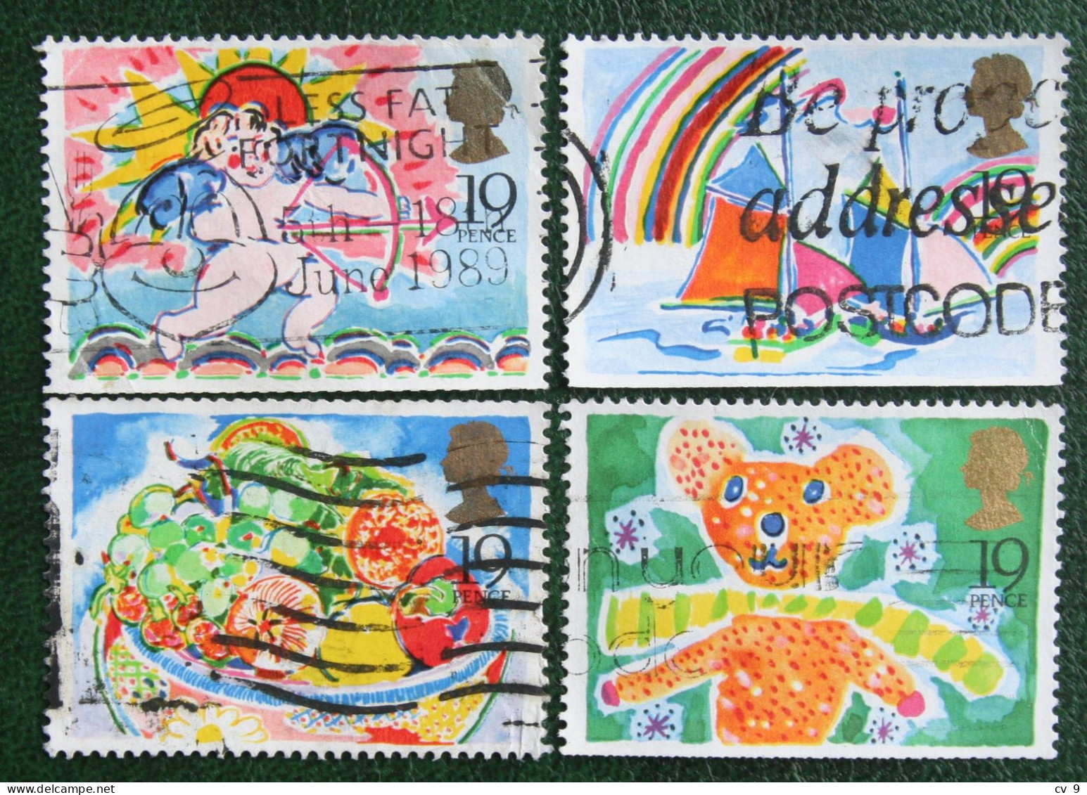 READ  Greetings Stamps Bear Cupido (Mi 1190-1193) 1989 Used Gebruikt Oblitere ENGLAND GRANDE-BRETAGNE GB GREAT BRITAIN - Usati