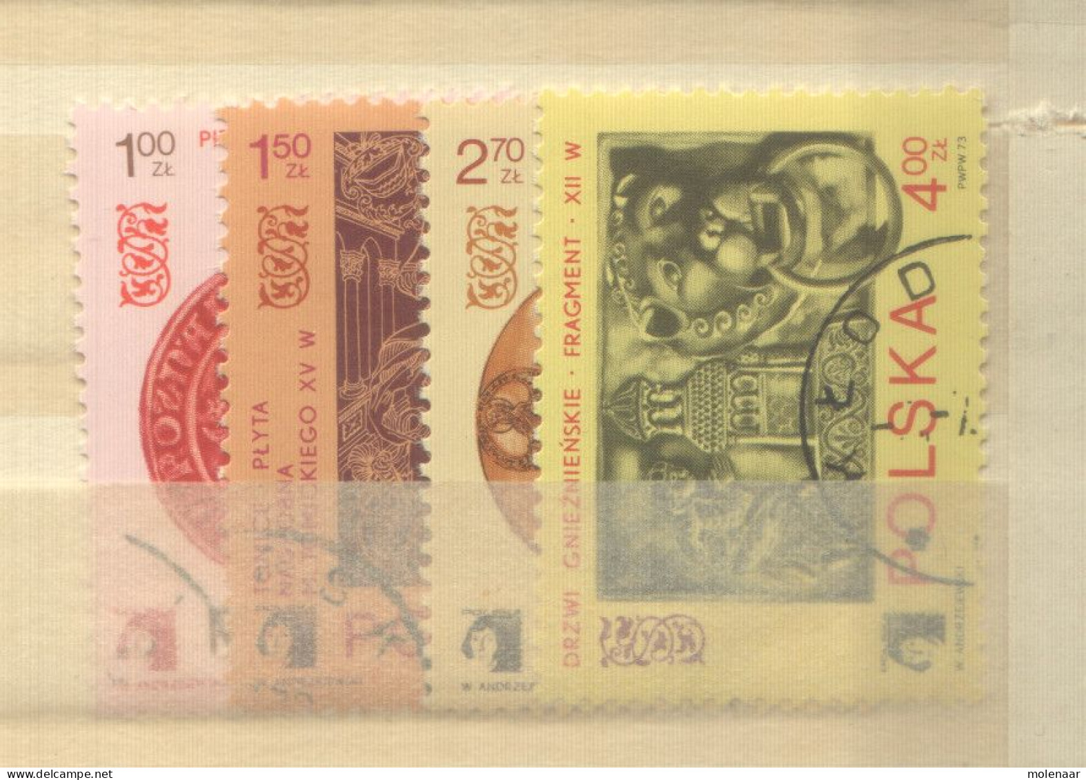 Postzegels > Europa > Polen > 1944-.... Republiek > 1971-80 > Gebruikt No. 2255-2258  (12089) - Used Stamps