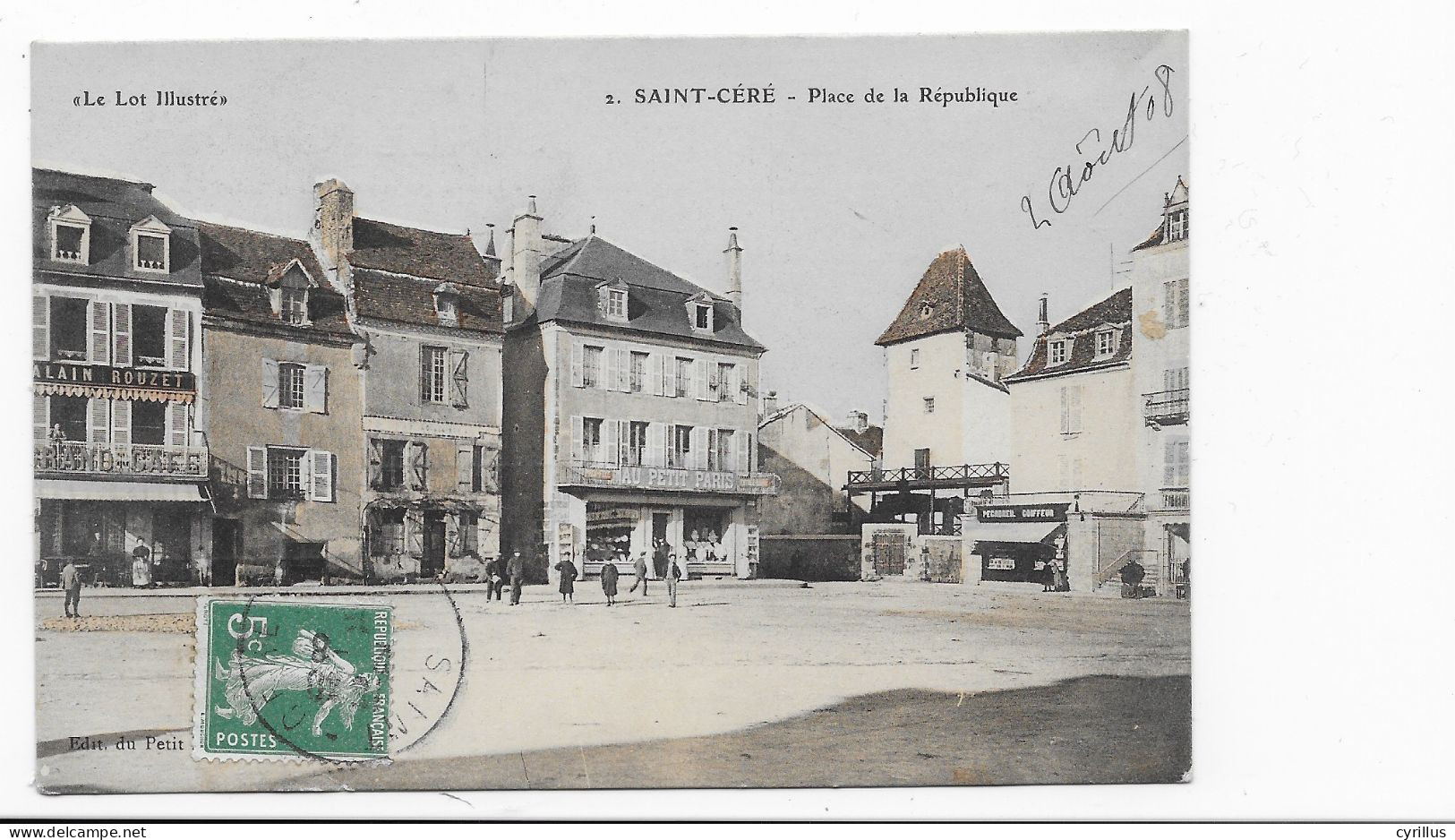 46 - SAINT CERE - Place De La République - Saint-Céré