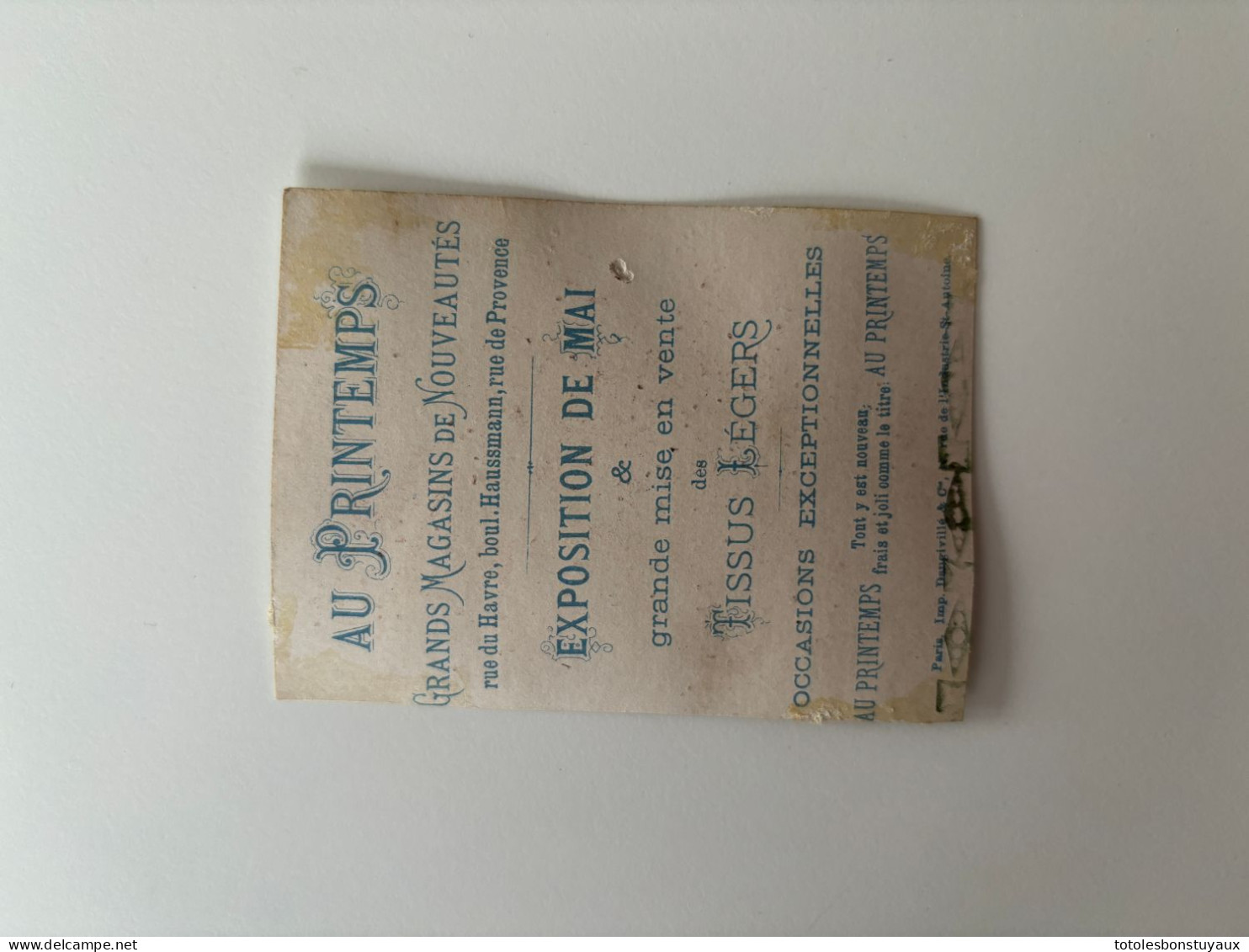 Ticket De Chaise Au Printemps Imp Dangiville Bon De Chaise Fille Cerceau Corde à Sauter Jardin Public Jeu Jouet Robe - Autres & Non Classés