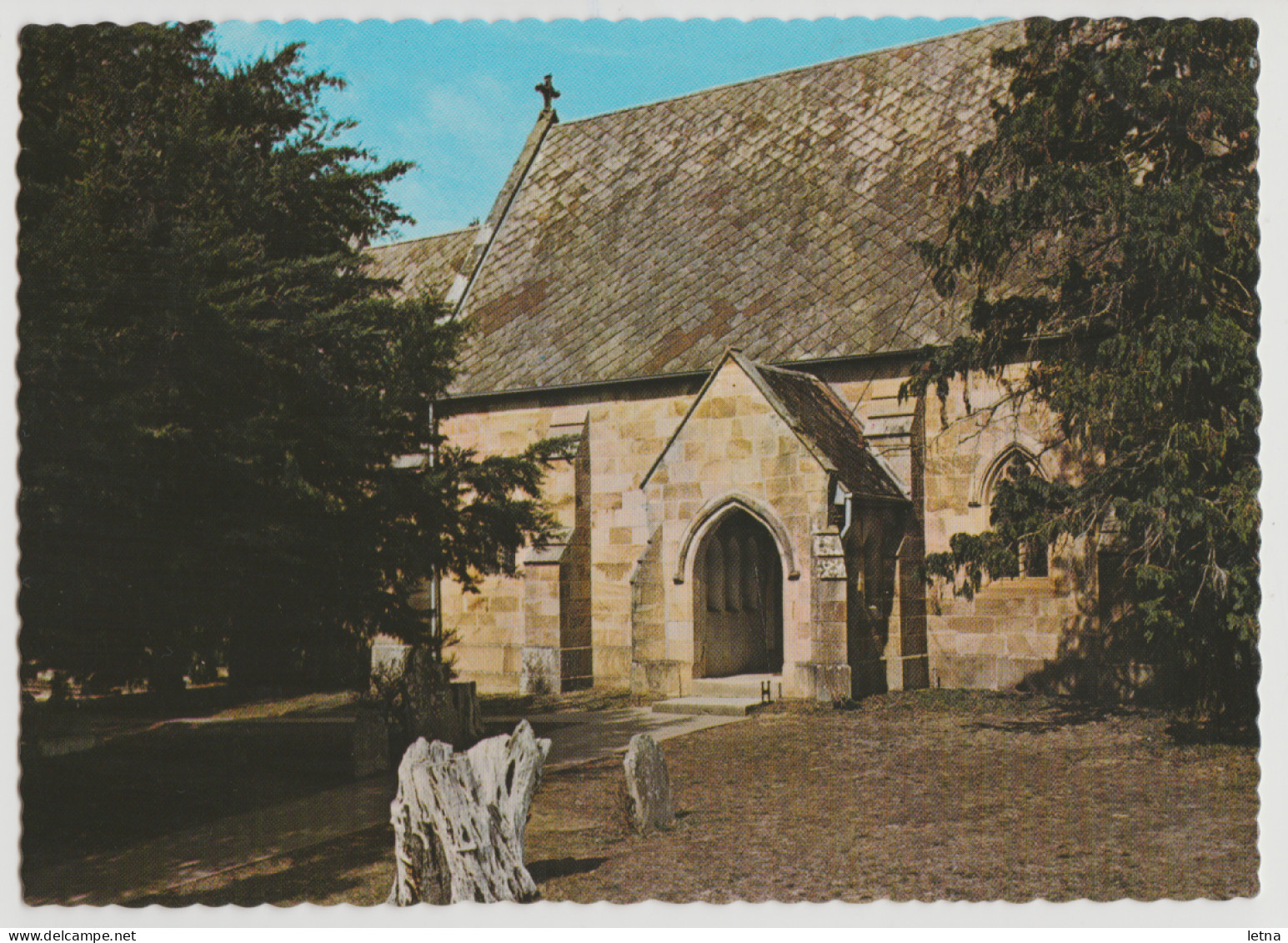 Australia TASMANIA TAS St John The Baptist Church BUCKLAND Nucolorvue NCV389 Postcard C1970s - Otros & Sin Clasificación