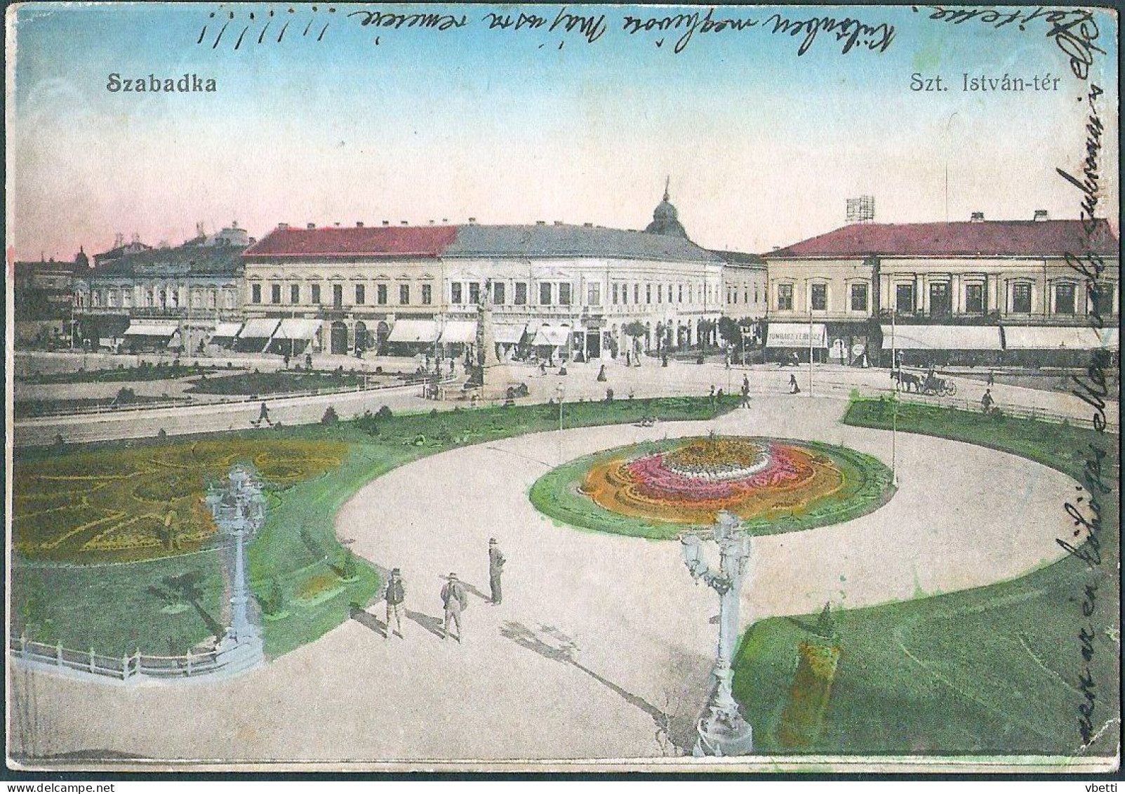 Serbia / Hungary: Szabadka (Subotica / Maria - Theresianopel), Szt. István-tér  1914 - Serbie