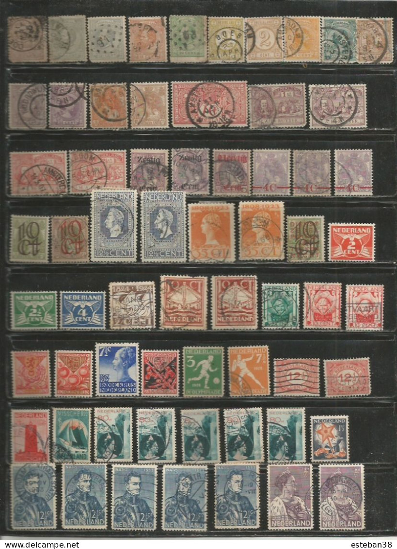 Pays -bas Timbres Diverses - Collections