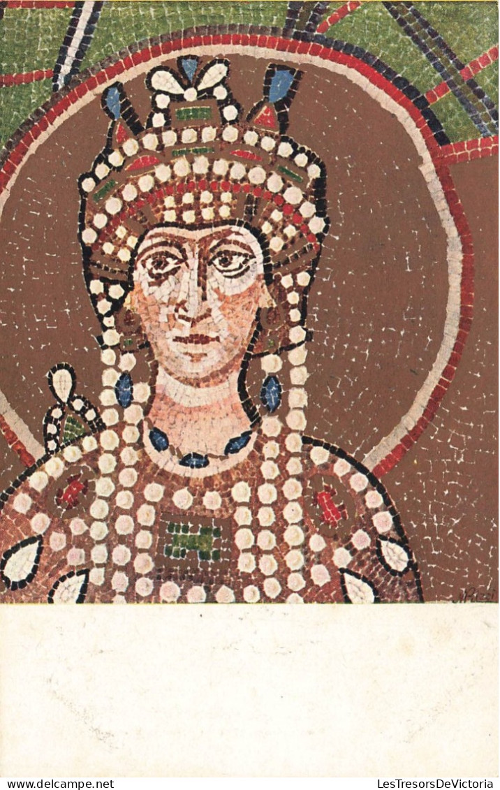 ITALIE - Ravenna - Teodora (Mosaico In San Vitale) - Carte Postale Ancienne - Ravenna