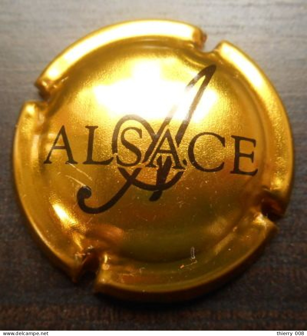 Capsule Muselet Crémant D' Alsace - Sonstige & Ohne Zuordnung