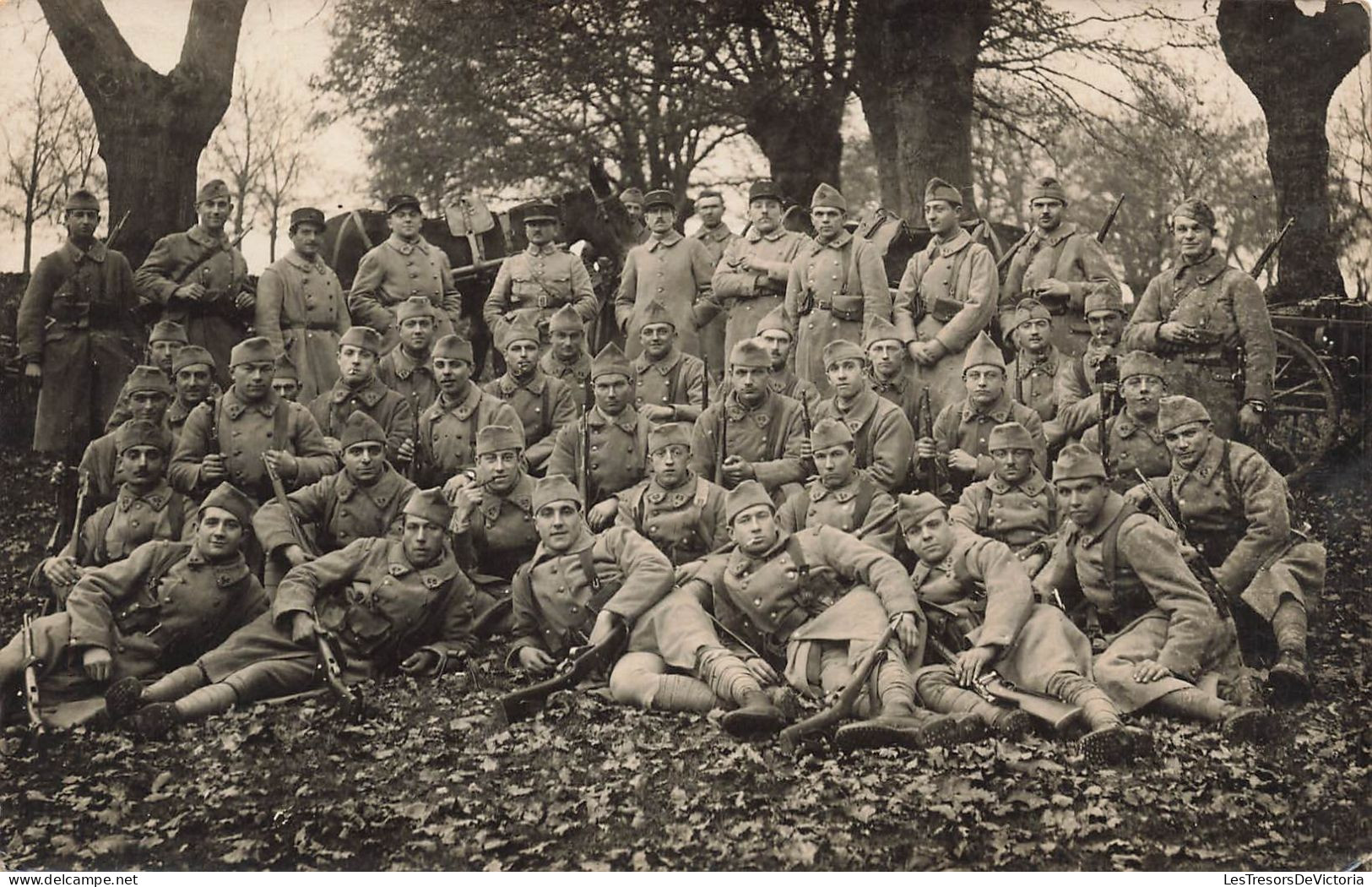 CARTE PHOTO - Soldats - 1926 - CM2 - Carte Postale Ancienne - Photographs