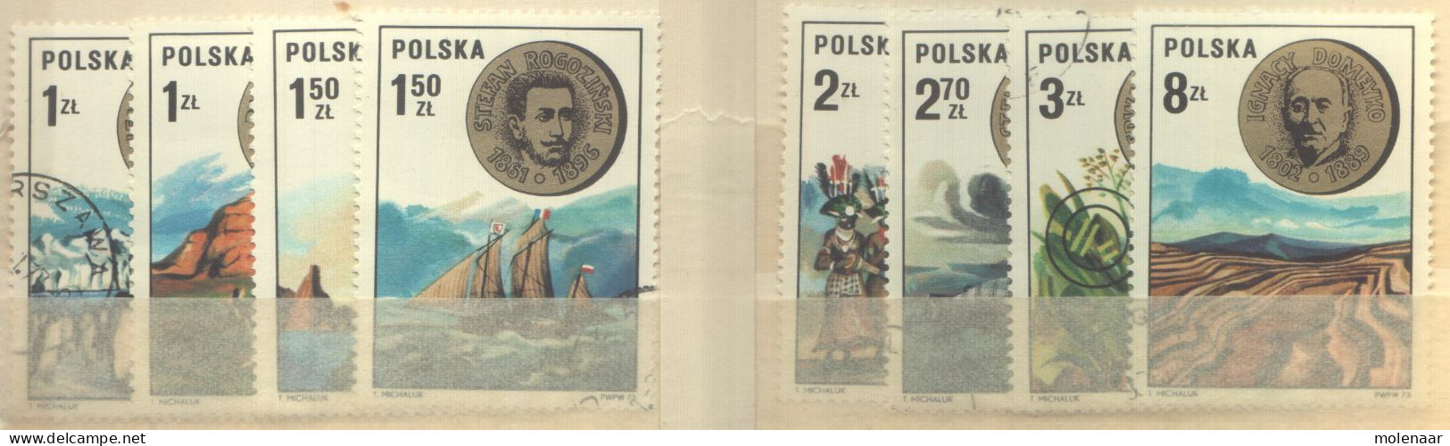 Postzegels > Europa > Polen > 1944-.... Republiek > 1971-80 > Gebruikt No. 2278-2285 (12095) - Usati