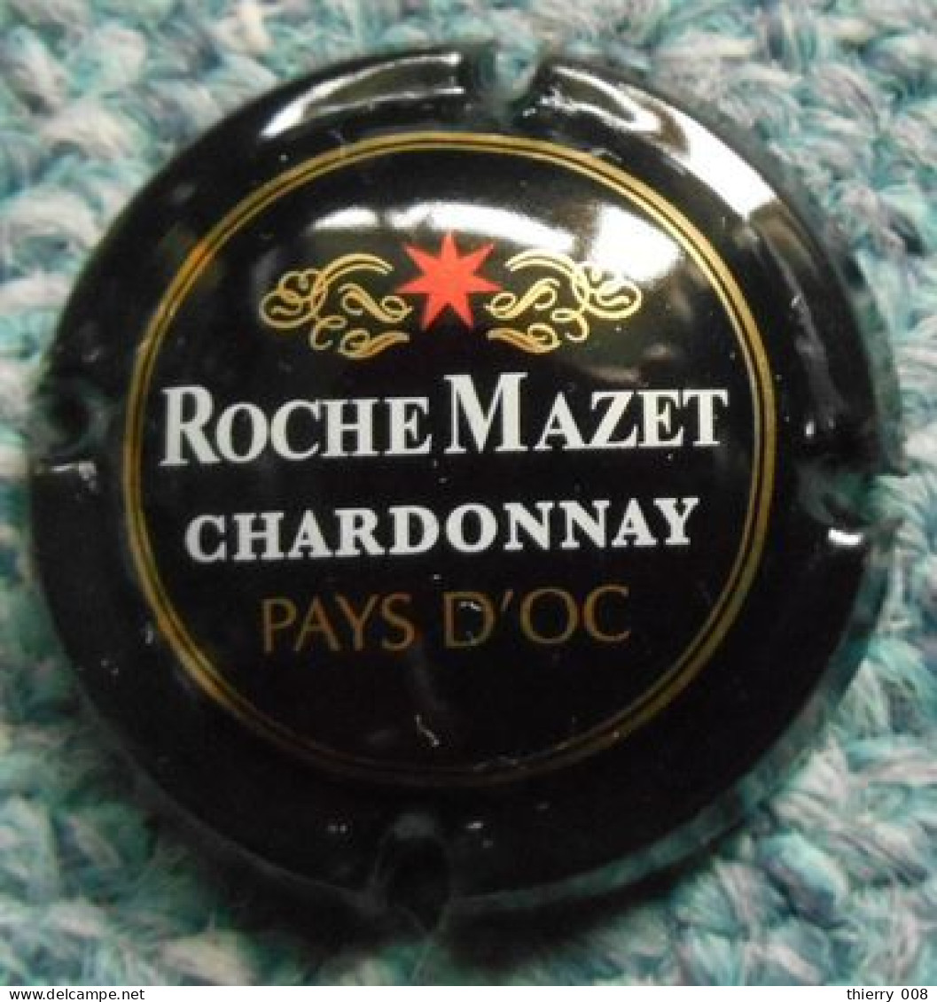 Capsule Muselet Vin Mousseux Roche Mazet Chardonnay Pays D'Oc - Andere & Zonder Classificatie