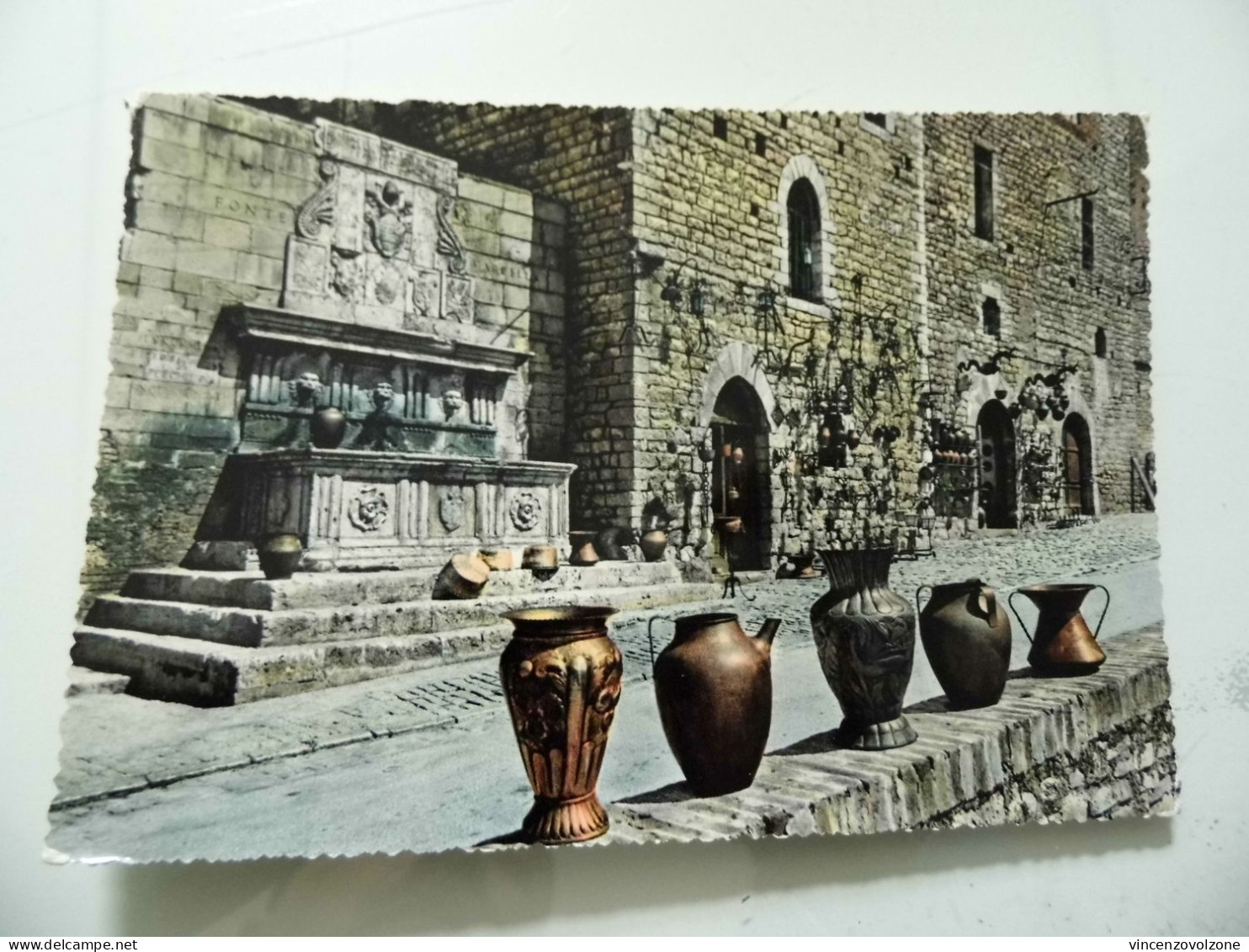 Cartolina Viaggiata "ASSISI Botteghe Artigiane"  1958 - Perugia