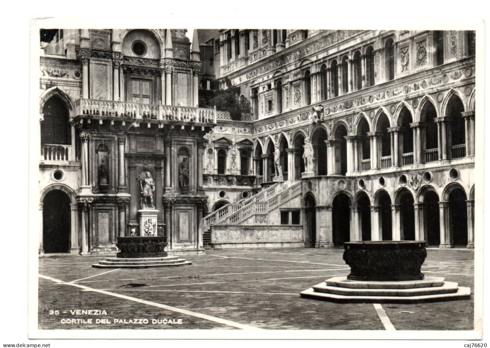 Venezia ,cortile Del Palazzo Ducale - Venezia (Venedig)