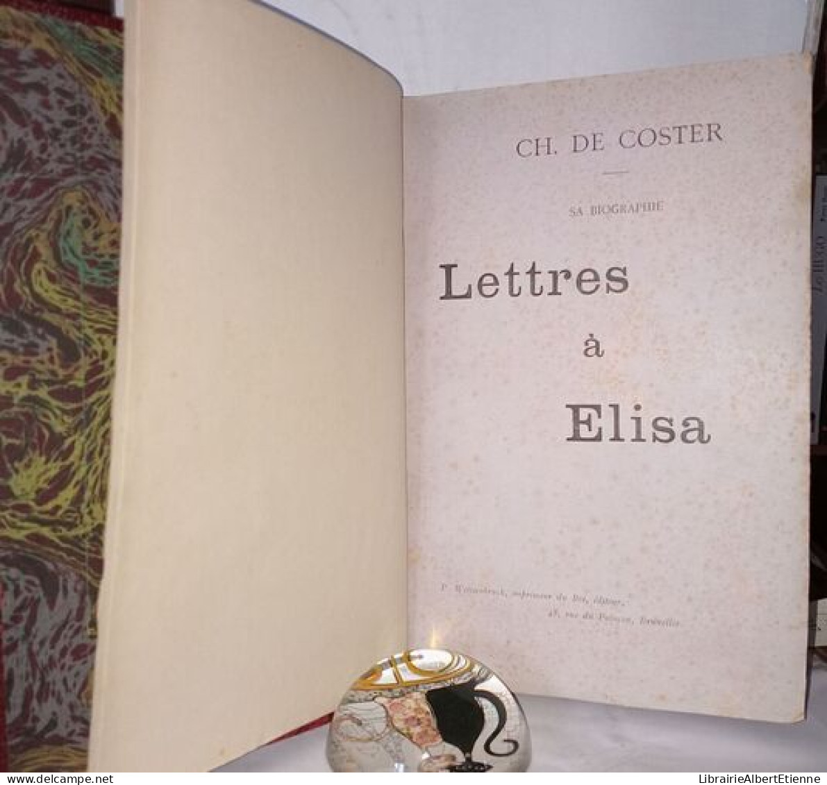 Lettres à Elisa - Sa Biographie - Unclassified
