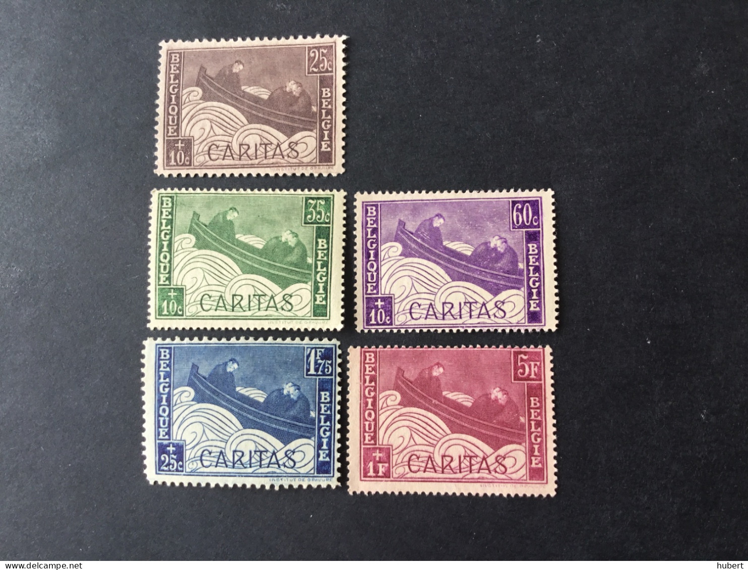 YT 249-253  Neuf Œuvre Philanthropique Caritas - Unused Stamps