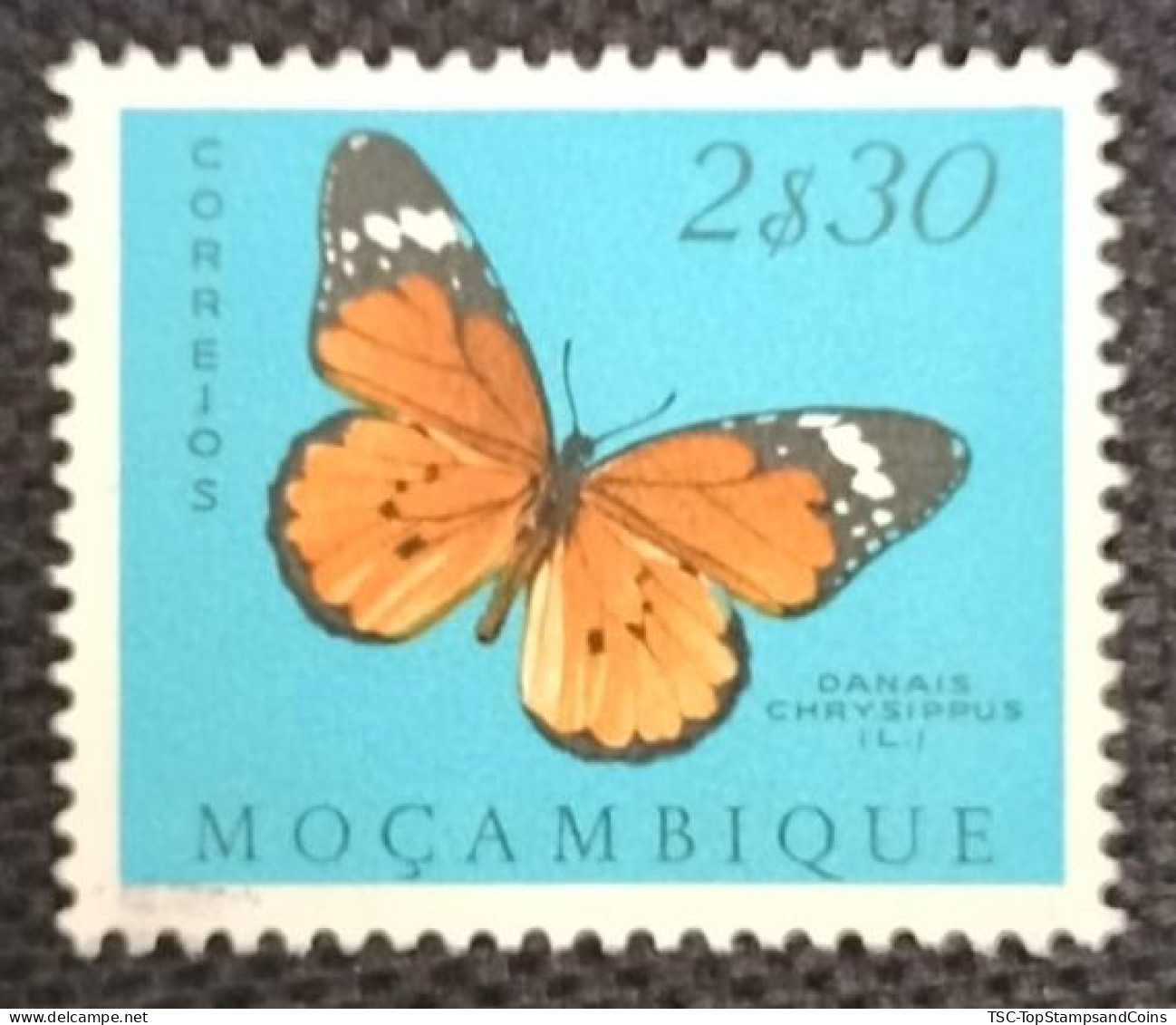 MOZPO0398UF - Mozambique Butterflies  - 2$30 Used Stamp - Mozambique - 1953 - Mozambique