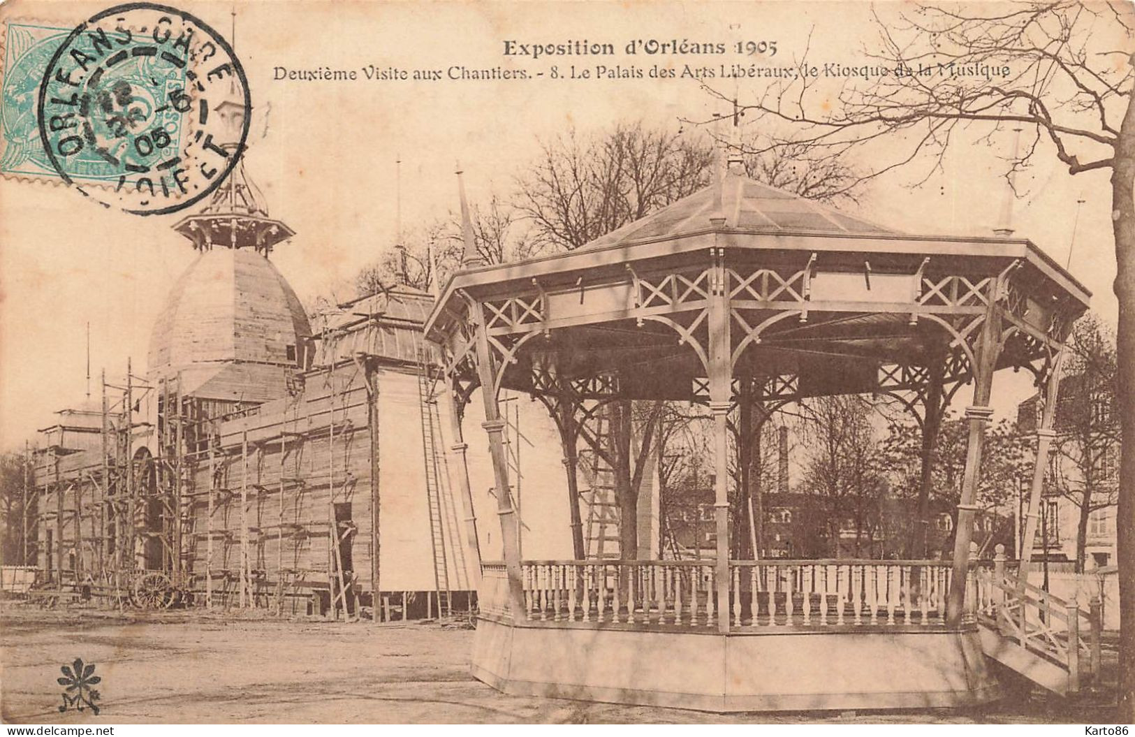 Orléans * 5 Cpa * Exposition De La Ville 1905 * Visite Aux Chantiers , Village Noir - Orleans