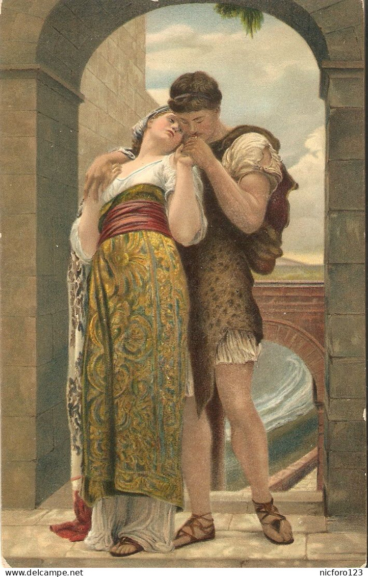 "Leighton. Couple. Wedded" Fine Art, Painting, Stengel Postcard # 29298 - Pittura & Quadri