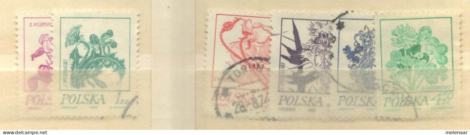 Postzegels > Europa > Polen > 1944-.... Republiek > 1971-80 > Gebruikt No. 2293-2298 (12098) - Usados