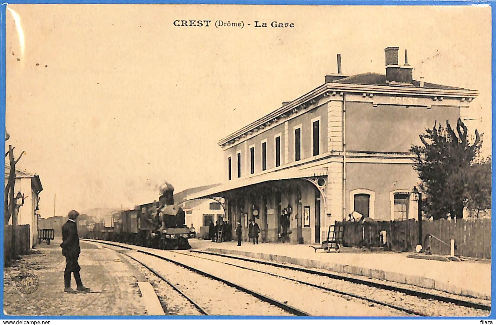 26 - Drôme - Crest - La Gare (N15289) - Crest