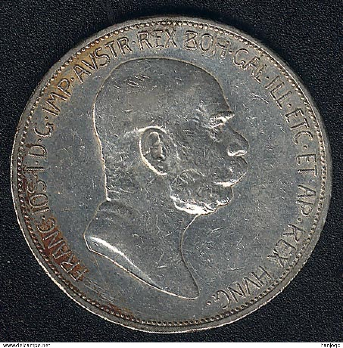 Oesterreich, 5 Kronen 1908, Jubiläum, KM 2809, Silber - Oostenrijk