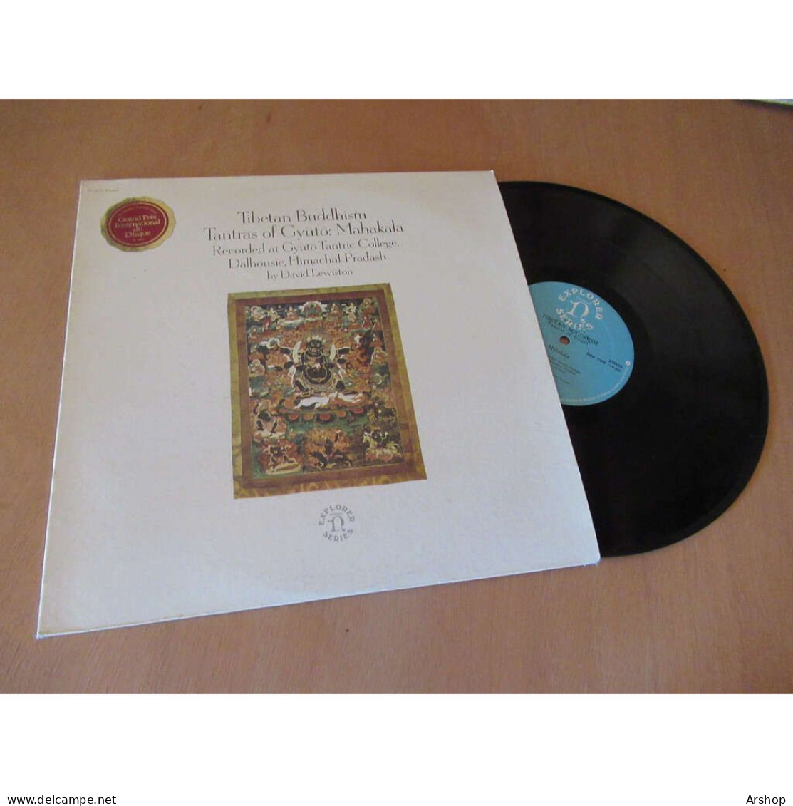 DAVID LEWISTON Tibetan Buddhism - Tantras Of Gyütö: Mahakala TIBET BOUDDHISME EXPLORER SERIES US Lp 1973 - Musiques Du Monde